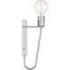 Ravella 1 Light 4.5 inch Polished Nickel Wall Sconce Wall Light